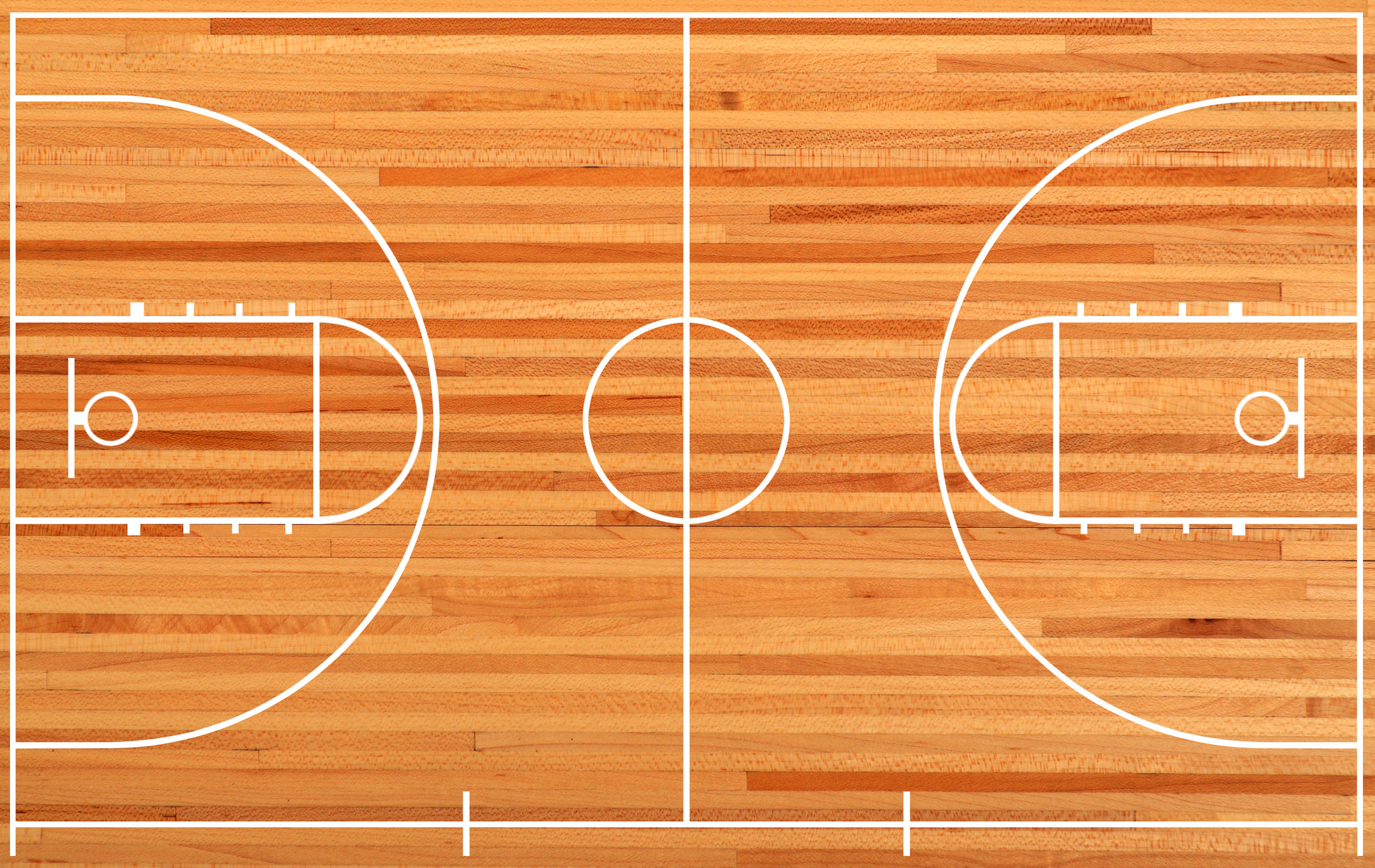 Basketball Court Top View
